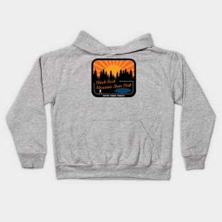 Black Rock Mountain State Park Trails Kids Hoodie